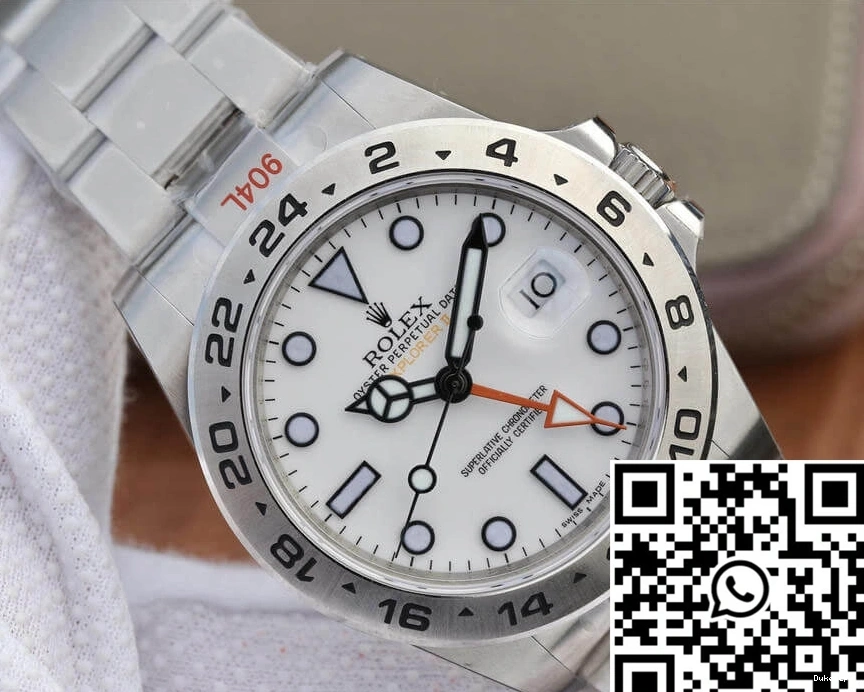 Dial Steel Explorer M216570-0001 GM Stainless V4 White Rolex Factory 1227